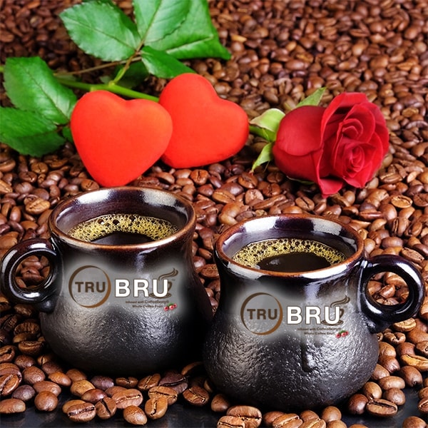 TRUBRU Black Mugs